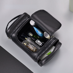 Funktioneller Kulturbeutel aus PU zur Trocken-/Nasstrennung