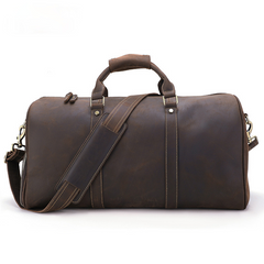 Handgefertigte Retro-Business-Reisetasche aus Leder
