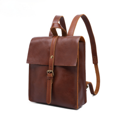 Vintage Damen Leder Licht