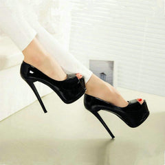 Hochzeitspumps mit High Heels