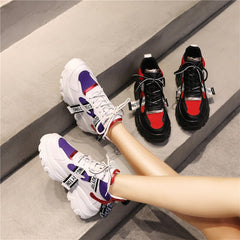 Lässige klobige Sneakers