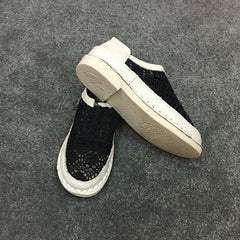 Zapatos planos casuales hechos a mano