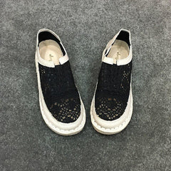 Zapatos planos casuales hechos a mano