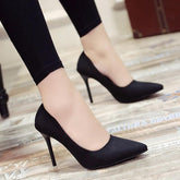 Pointed Shoes With High Heels