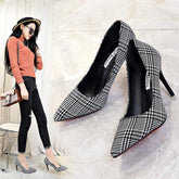 Casual Pointed Shoes With High Heels