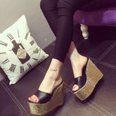 Flip Flops mit dicker Sohle