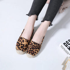 Mocasines casuales con punta redonda