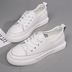 Zapatillas planas casuales de lona