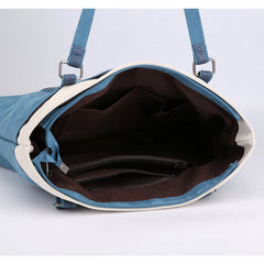 Damen Lager Canvas Tote Handtaschen