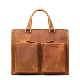 Retro Handmade Leather BriefCase