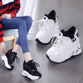 Casual Waterproof Shoes With High Platform