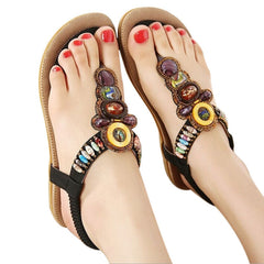 Lässige Sandalen mit offener Spitze