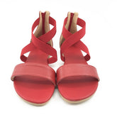 Lässige Sandalen aus echtem Leder