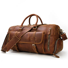 Vintage Reisetasche aus Leder für Herren