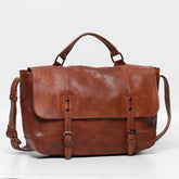 Retro Men's Casual Leather Messenger Bag
