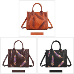 Handgefertigte Handtaschen aus Leder