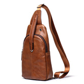 Retro Casaul Leather Chest Pack Bag