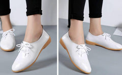 Mocasines de piel auténtica