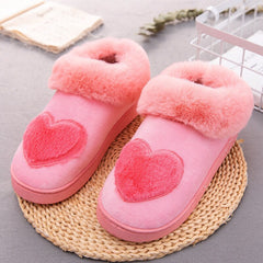 Pantuflas de casa de piel suave y cálida