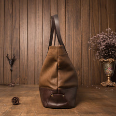 Damen Fashon Leder Tote Handtaschen
