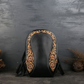 Luxury Engraved Cowhide Leaher