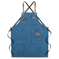 Waxed Waterproof Canvas Aprons with Pockets