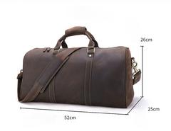 Handgefertigte Retro-Business-Reisetasche aus Leder