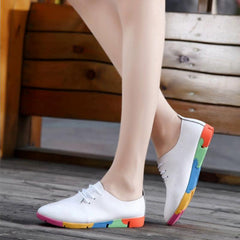 Mocasines casuales de piel auténtica