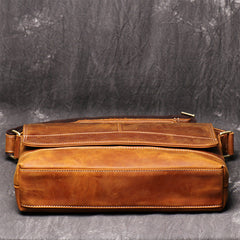 Vintage Crazy Horse Herren Ledertasche