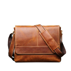 Vintage Crazy Horse Herren Ledertasche