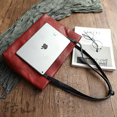 Damen Vintage Handtaschen aus pflanzlich gegerbtem Leder