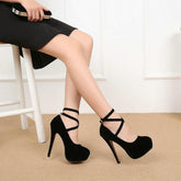 Hochzeits-Plateaupumps