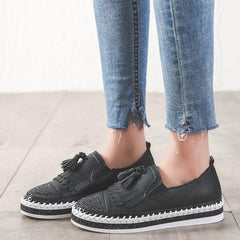 Mocasines de piel auténtica