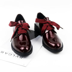 Oxfords casuales de charol