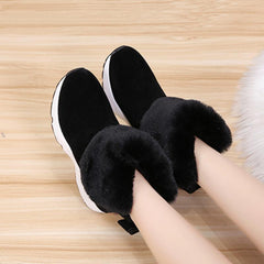 Botines impermeables con pelo