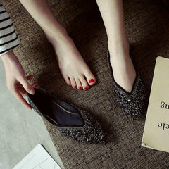 Zapatos casuales con punta puntiaguda