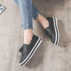 Mocasines de piel auténtica