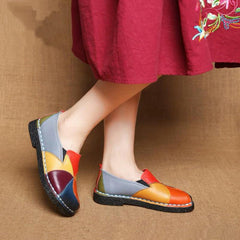 Loafer aus echtem Leder