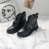 Casual Leather Ankle Boots