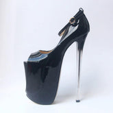 Platform Pumps With Thin Heels