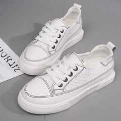 Zapatillas planas casuales de lona