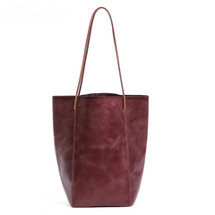 Women Leather 2pcs Set Shoulder Tote Handbags