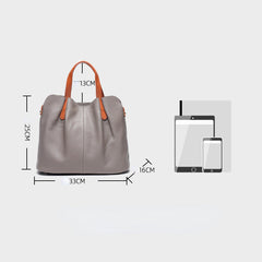 Bolsos de mano de piel de vaca