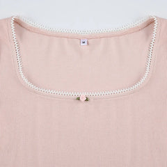 Top rosa Baby Rose de los años 2000