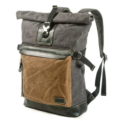 Gewachstes Canvas 15" Großer Stauraum Casual Wandern