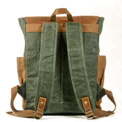 Wasserdichtes Vintage-Leder-Canvas
