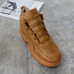 Lässige Leder-Sneakers