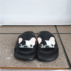 Chanclas casuales de cuero