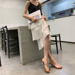 Transparente Strand-Flip-Flops