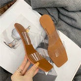 Transparente Strand-Flip-Flops